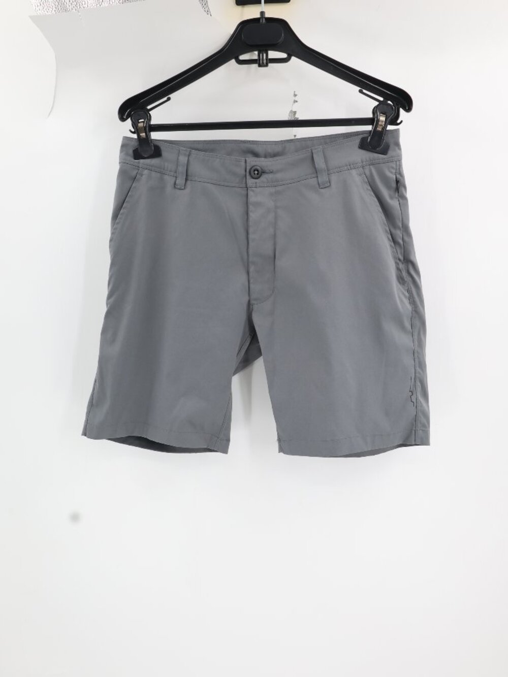 Path Projects Shorts Mens Small Wheeler FT Chino Flat Front Charcoal Gray golf